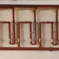 لوله کشی گاز . لوله کشی اب و فاضلاب