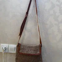 کیف رافیا دست بافت