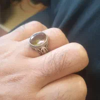 انگشتر عقیق یشمی