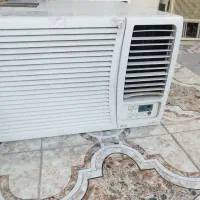 کولر گازی پشت پنجره ای ال جی موتور بزرگ 19000|کولر گازی و فنکوئل|مشهد, انقلاب|دیوار