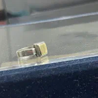 انگشتر نقره حرز پشت بسته