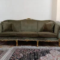 مبلمان ۹ نفره کامل با میز نهارخوری و میزعسلی