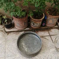 تشت مسی قدیمی عتیقه