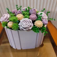 سبد گل شمعی (نو)