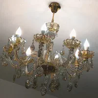 فروش لوستر ۸ شاخه و دیوارکوب