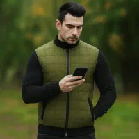 کاپشن Parka داخل پشم/رنگ قرمز و سبز مناسب زمستان|لباس|کرمان, |دیوار