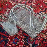 آبچکان استیل آکبند همراه با جاقاشقی و جا لیوانی