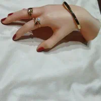 مانکن طلا و جواهر طرح دست