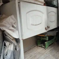 یخچال،سینک ظرفشویی آبچکان کابینت آشپزخانه فلزی|آب‌چکان و نظم‌دهنده ظروف|جوانرود, |دیوار