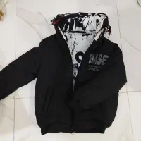 کاپشن دو رو پسرانه نو|کفش و لباس بچه|دیواندره, |دیوار