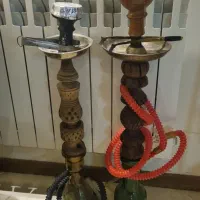 قلیان چوبی زین کرده|کلکسیون و سرگرمی|تهران, اباذر|دیوار