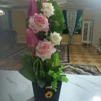 گل مصنوعی رز