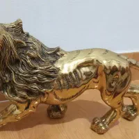 مجسمه شیر برنز