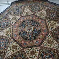 فرش گرد طرح زیبا