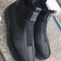 کفش نیم بوت مردانه چرمی