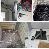 رفع نم ، لوله کشی نشت یابی، بنایی