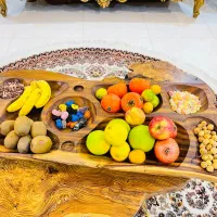 ظرف چوبی طلایی|ظروف سرو و پذیرایی|شیراز, دانشگاه شیراز|دیوار