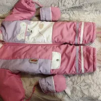 کاپشن نوزادی تاسه ماهه همراه با دستکش و جوراب سرهم|کفش و لباس بچه|پیر بکران, |دیوار