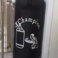 یک جفت پشتی درحد ویک عدد کیسه بوکس نو