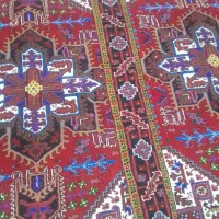 دوجفت فرش دستباف ۶متری دریک نقشه|فرش|خواجه, |دیوار