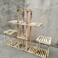 استند گل چوبی|گل و گیاه طبیعی|خرمآباد, |دیوار