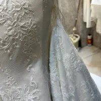 لباس عروس تمام دانتل فرانسوی سایز ۴۰-۴۴|لباس|پاکدشت, پاکدشت (مامازند)|دیوار