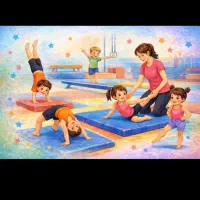 آموزش ژیمناستیک واسکیت