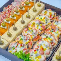 فینگرفود ، چیدمان یخچال عروس