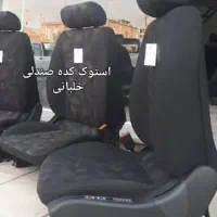 صندلی صلیبی خلبانی فول مشکی