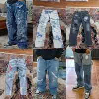 شلوار لی جین اسلیم فیت مام ترپی بیپ امیری دنیم بگ