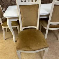 میز ناهارخوری ۶ نفره در حد نو|میز و صندلی غذاخوری|رشت, خمیران زاهدان|دیوار