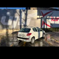 پژو ۲۰۷ اتومات پانا ارتقا یافته  سفیدمدل ۱۴۰۳