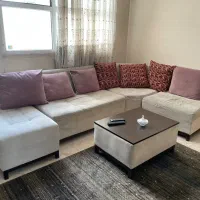 مبل 4 نفره با میز