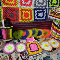 قلاب بافی های متنوع|صنایع دستی و سایر لوازم تزئینی|عباس‌آباد, |دیوار