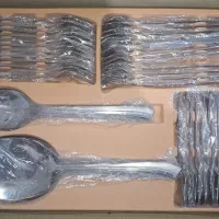 سرویس قاشق و چنگال کامل 128 پارچه 24 نفره|ظروف سرو و پذیرایی|تهران, شوش (باغ آذری)|دیوار