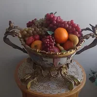 کاسه میوه خوری کار دست آنتیک