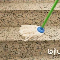 نظافت راهرو وحیاط و پارکینگ آپارتمان