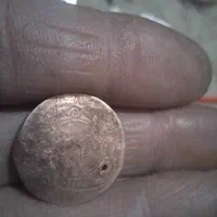 سکه شاهی خیلی قدیمی مسی