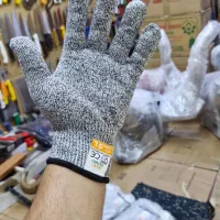 دستکش ضد برش  قصابی نخی سطح ایمنی ۳