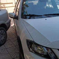 کوییک jxr سفید مشکی  فول رینگ فولادی|خودرو سواری و وانت|صحنه, |دیوار