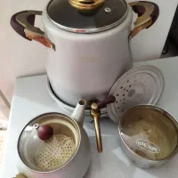 سماور قوری و چاییدان لاوسونگ|سماور، چای‌ساز، قهوه‌ساز|گنبد کاووس, |دیوار