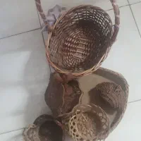 جعبه کادویی وتعدادی سبد|صنایع دستی و سایر لوازم تزئینی|اصفهان, سروستان|دیوار