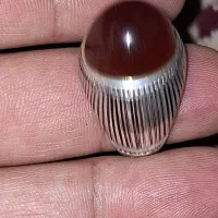 طوقیدار اصل عقیق کهنه رکاب دستساز اکنم سرخ زیبا|جواهرات|بندرعباس, |دیوار