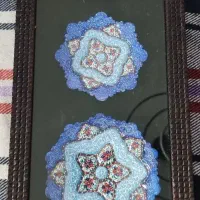 قاب pvc میناکاری ۳تایی