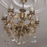 لوستر ۵شاخه فرشته بسیار زیبا