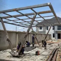 جوشکار تخصصی سیار حفاظ  نرده شیروانی  نمای ساختمان