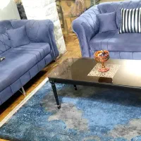 مبل ۷ نفره چستر یا میز وسط|مبلمان خانگی و میز عسلی|تهران, ونک|دیوار