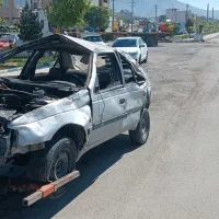 پژو ۴۰۵ تصادفی