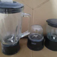 سه عدد پارچ مخلوط کن آسیاب کن خردکن