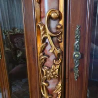 بوفه چوبی (ویترین ) وارداتی از مالزی در حد نو|بوفه، ویترین، کنسول|تهران, باغ فیض|دیوار